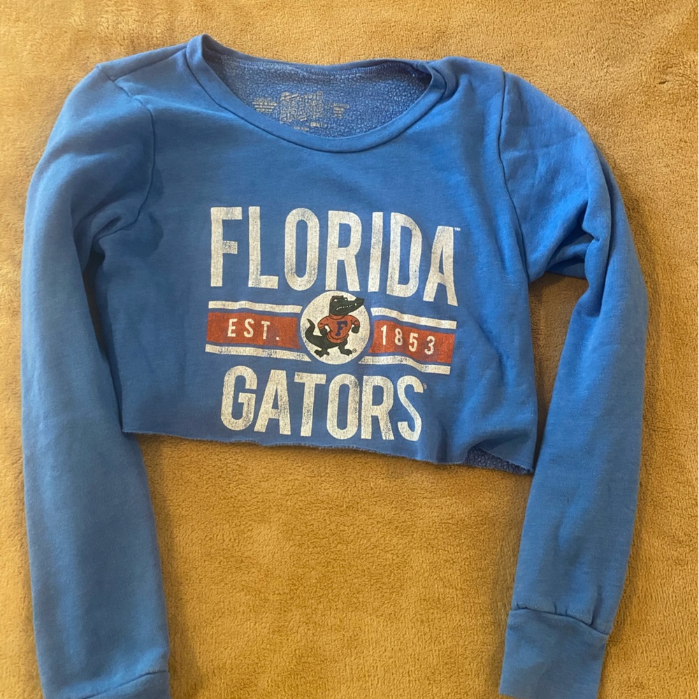Women’s, S, Retro Brand, UF University of Florida, cut off sweatshirt